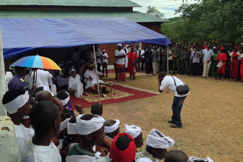 (December) A return to Bunkeya to fete the King, this time a short trip with just the girls