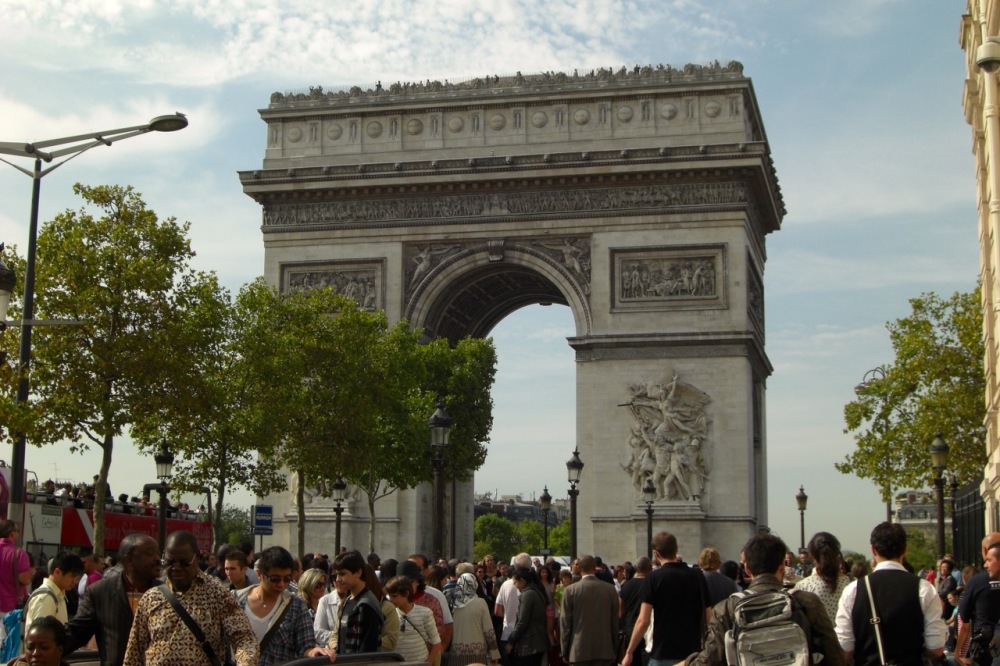 The Arc de Triomphe, September 2011