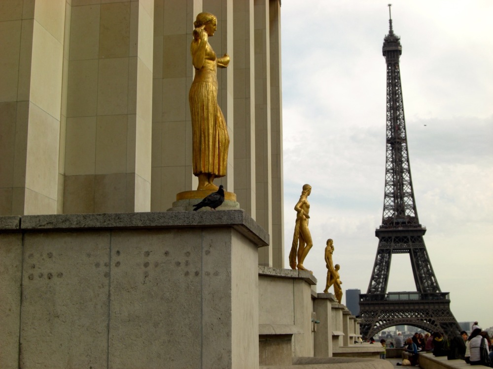 The Eiffel Tower from the Trocadero, September 2011