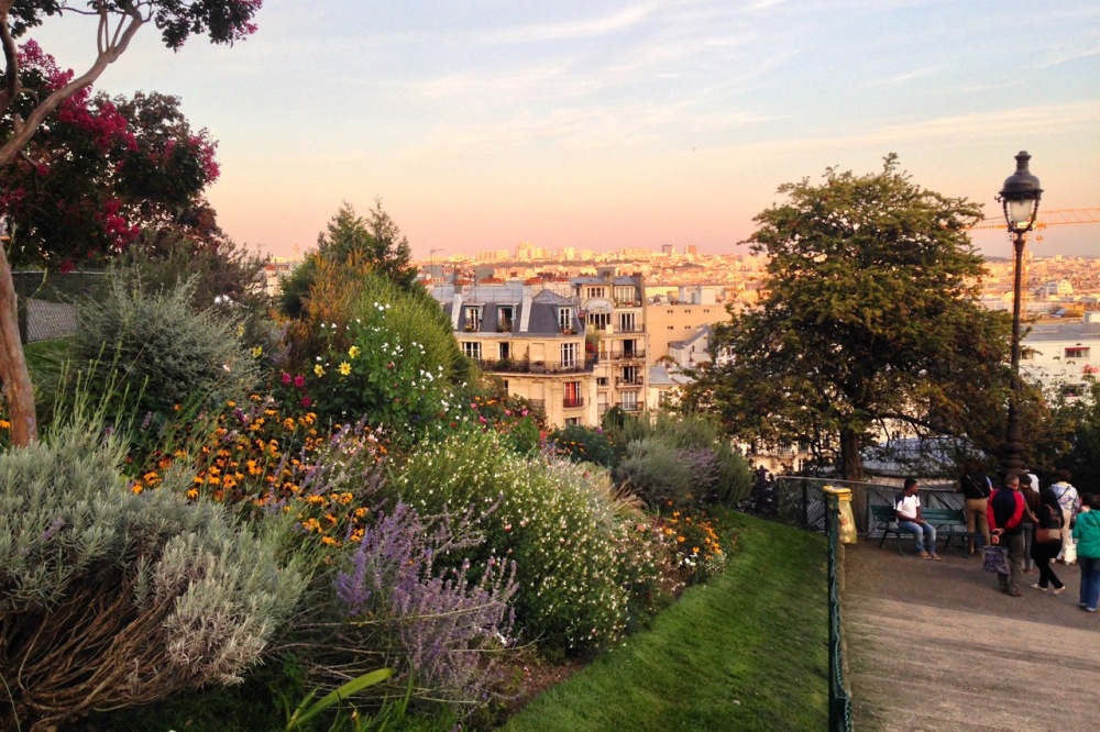 the city from the Sacré-Cœur, Montmartre