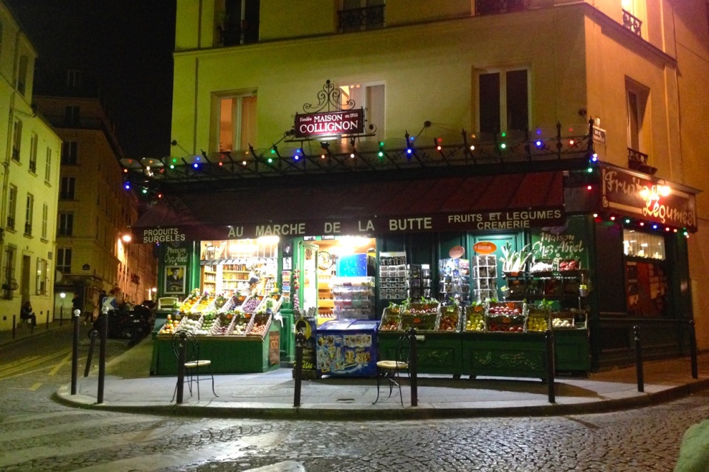 Collignon's market from Amélie