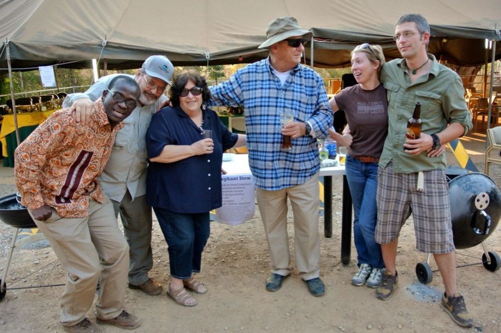 Our 2012 team, with Denny, Marilyn, Bob and Theo